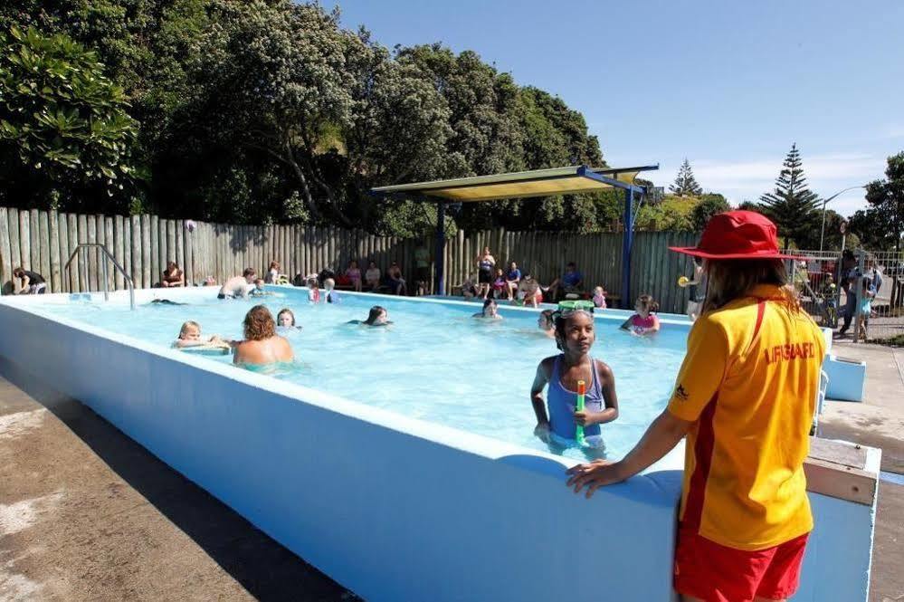 Fitzroy Beach Holiday Park نيو بلايموث المظهر الخارجي الصورة